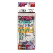 Dina Wakley Washi Tape 6 Rolls MDA59974
